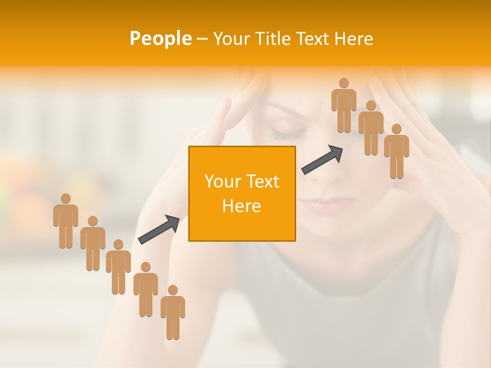 White Condition Unit PowerPoint Template