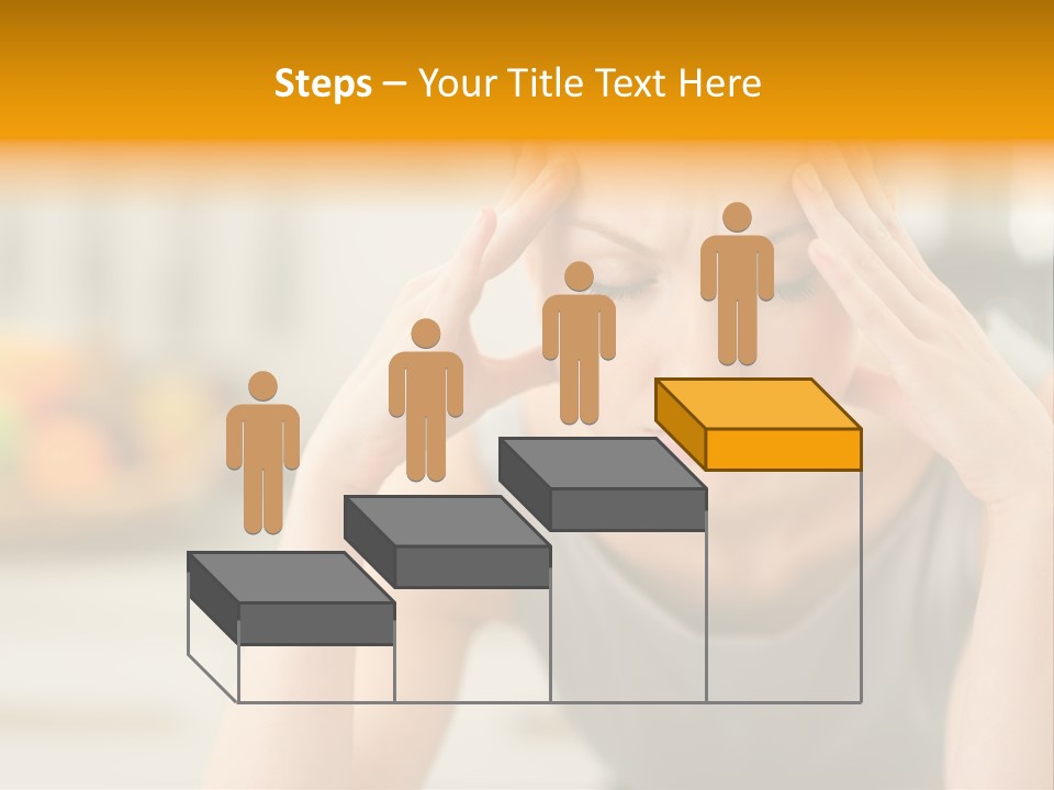 White Condition Unit PowerPoint Template