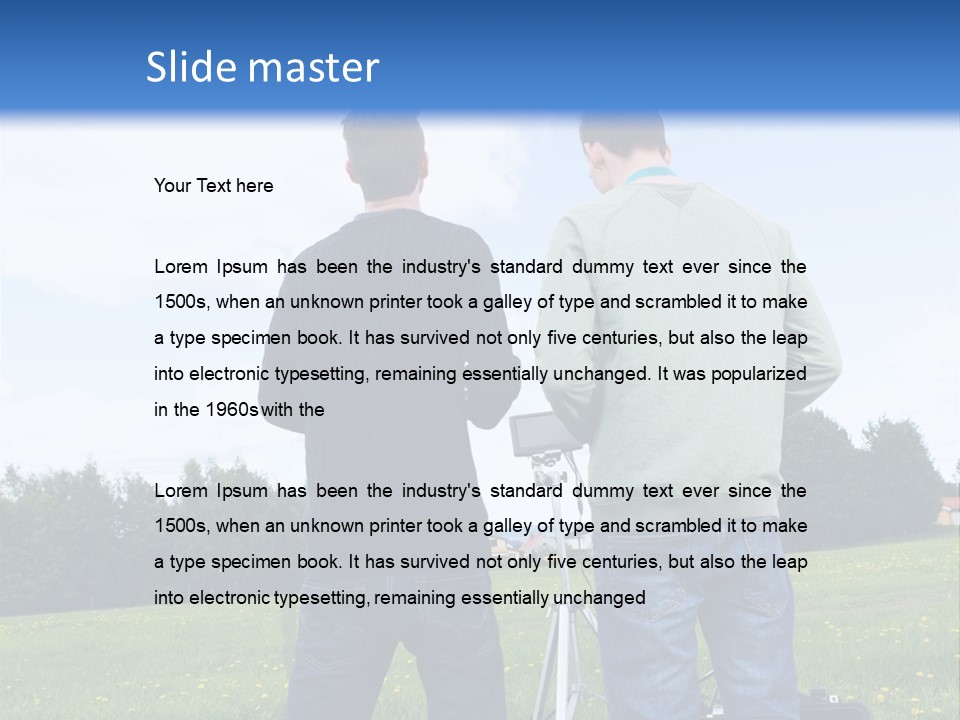 Cooling Cool Technology PowerPoint Template