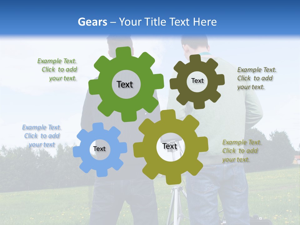 Cooling Cool Technology PowerPoint Template