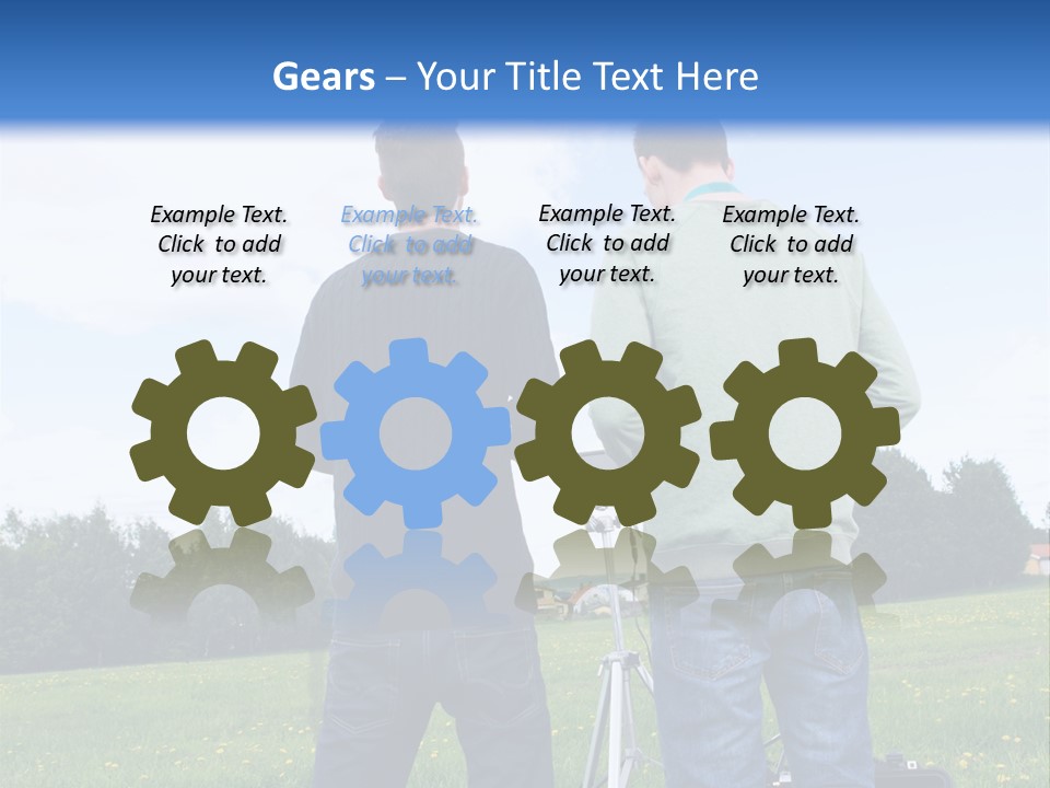 Cooling Cool Technology PowerPoint Template