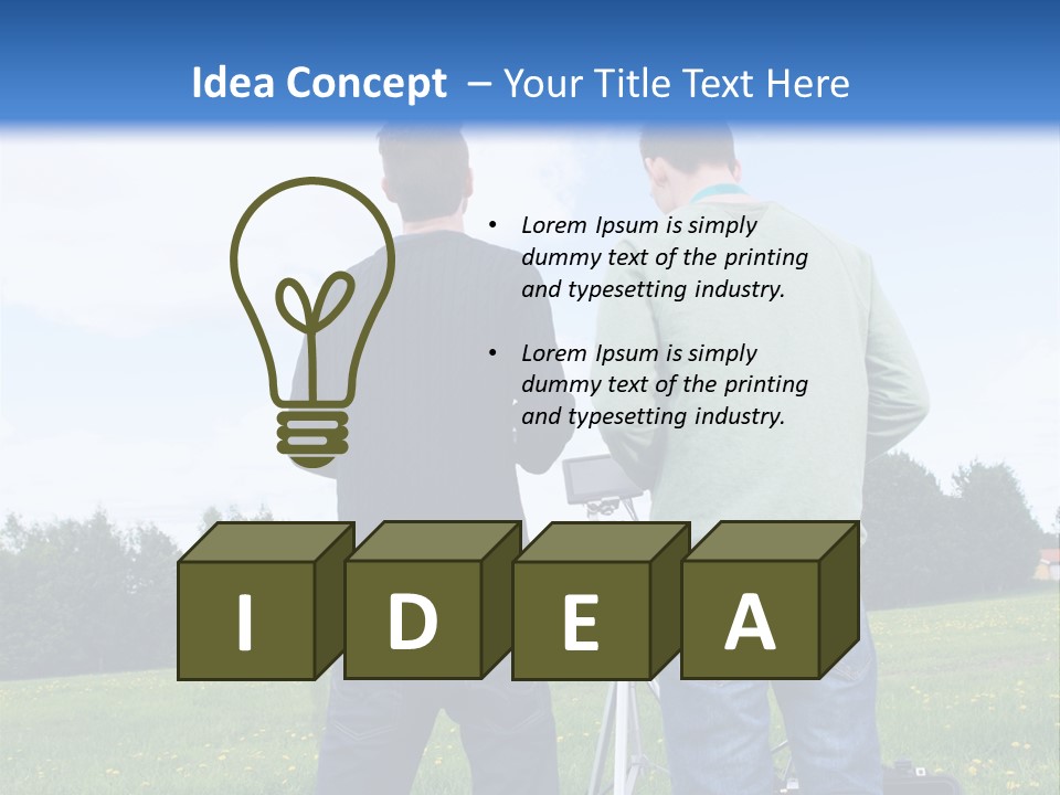 Cooling Cool Technology PowerPoint Template