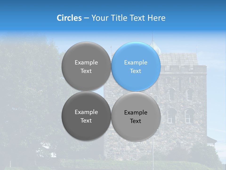 House Cooling Remote PowerPoint Template