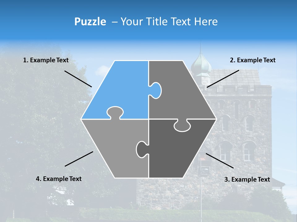 House Cooling Remote PowerPoint Template