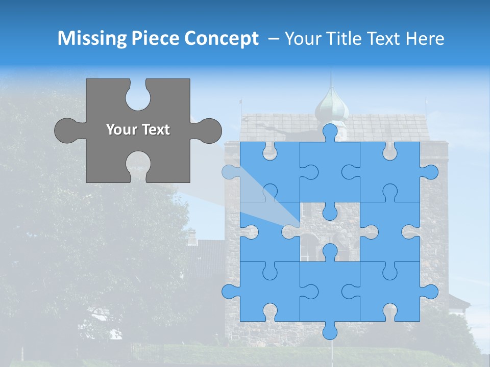 House Cooling Remote PowerPoint Template