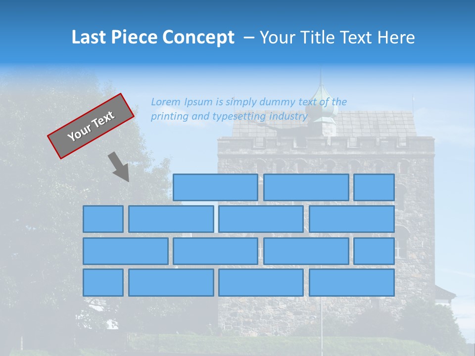 House Cooling Remote PowerPoint Template