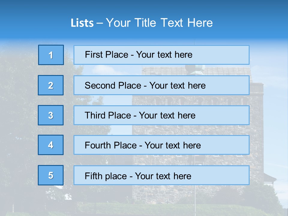 House Cooling Remote PowerPoint Template