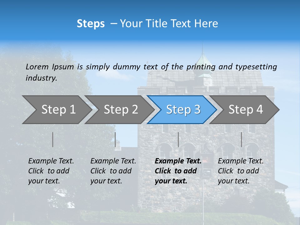 House Cooling Remote PowerPoint Template
