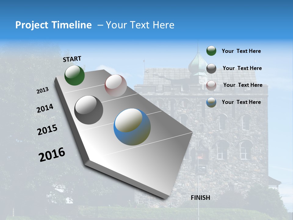 House Cooling Remote PowerPoint Template