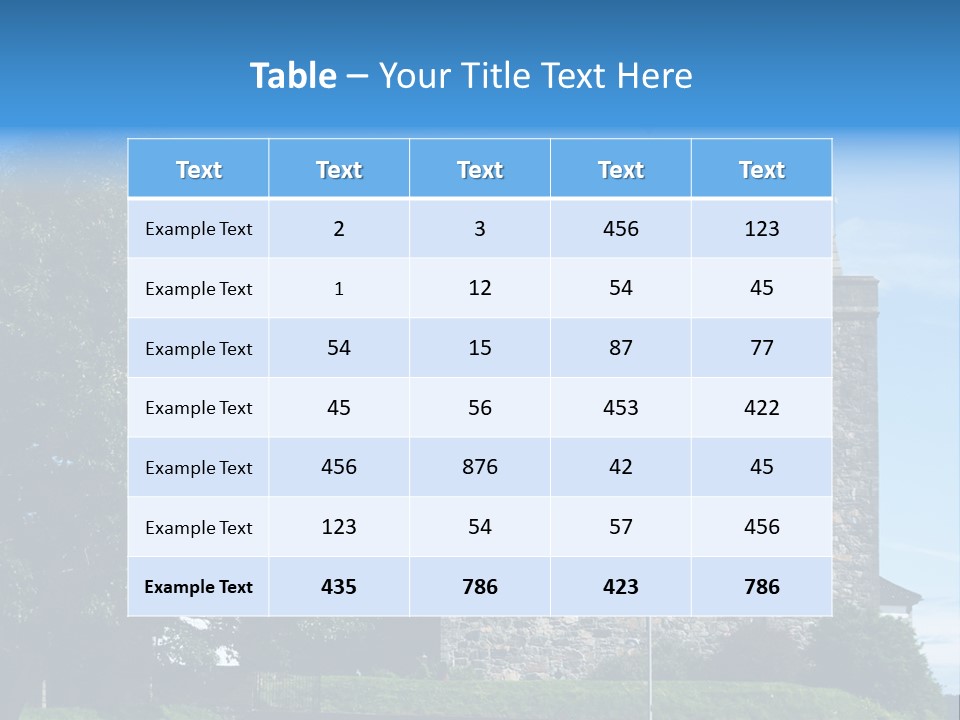 House Cooling Remote PowerPoint Template
