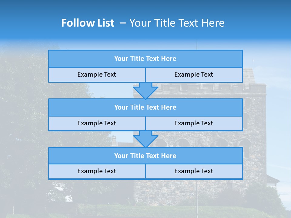 House Cooling Remote PowerPoint Template