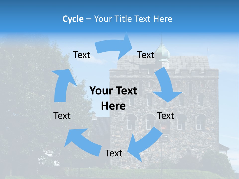 House Cooling Remote PowerPoint Template