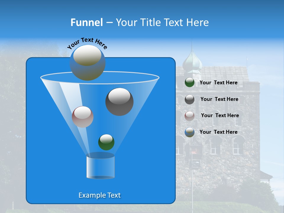 House Cooling Remote PowerPoint Template