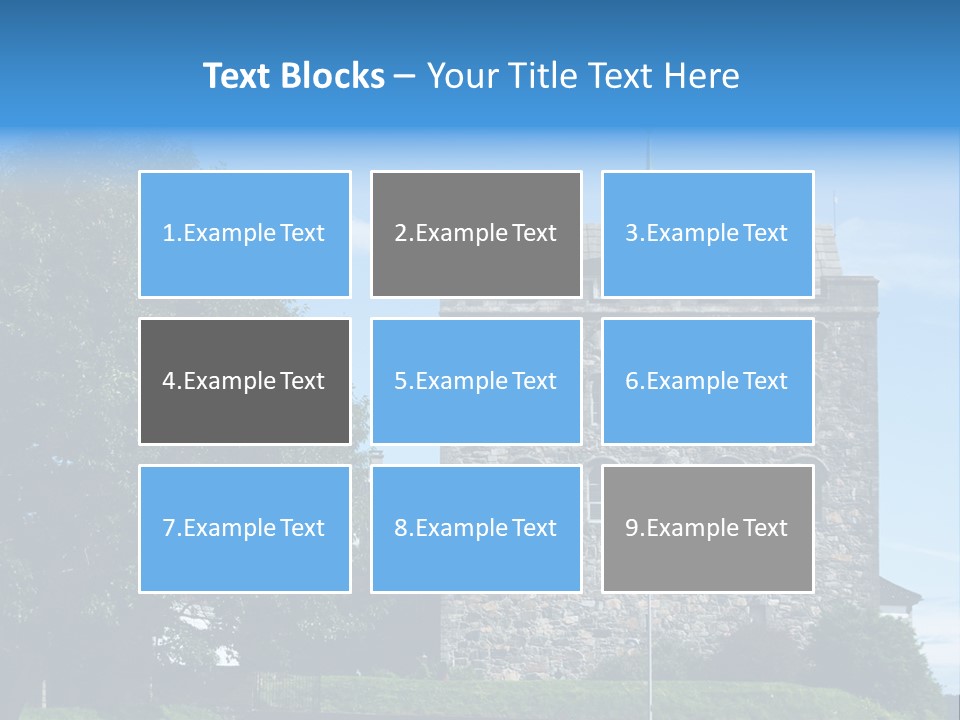House Cooling Remote PowerPoint Template