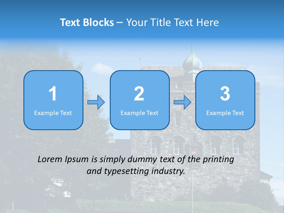 House Cooling Remote PowerPoint Template