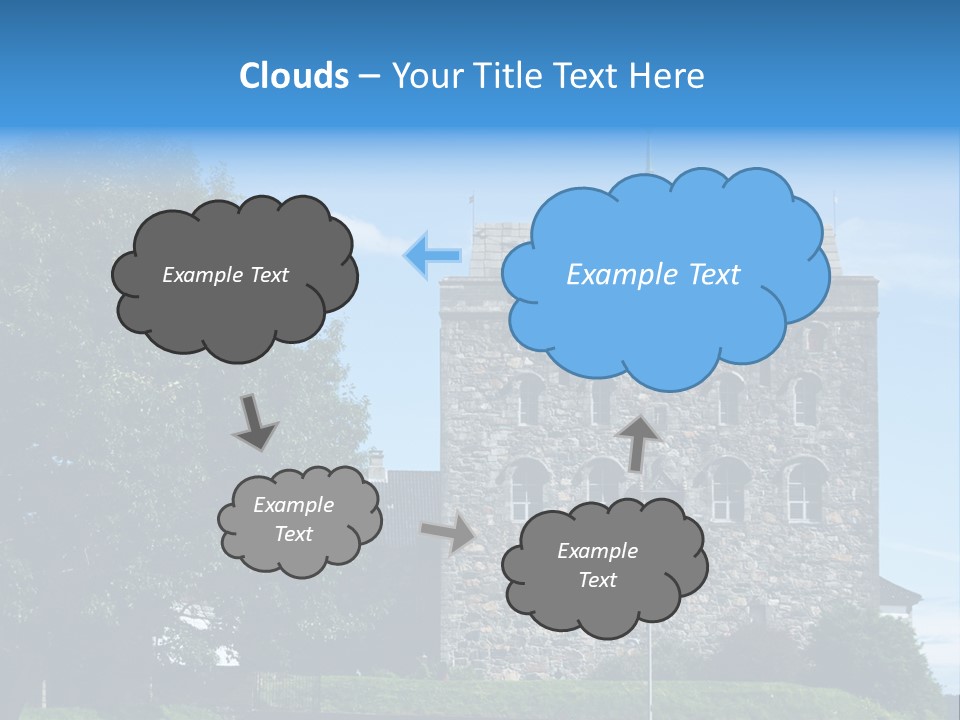 House Cooling Remote PowerPoint Template