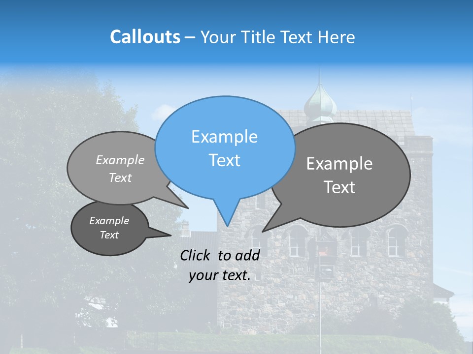 House Cooling Remote PowerPoint Template