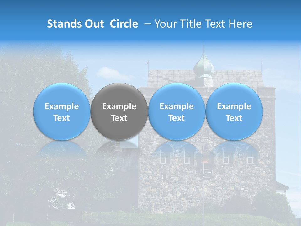 House Cooling Remote PowerPoint Template