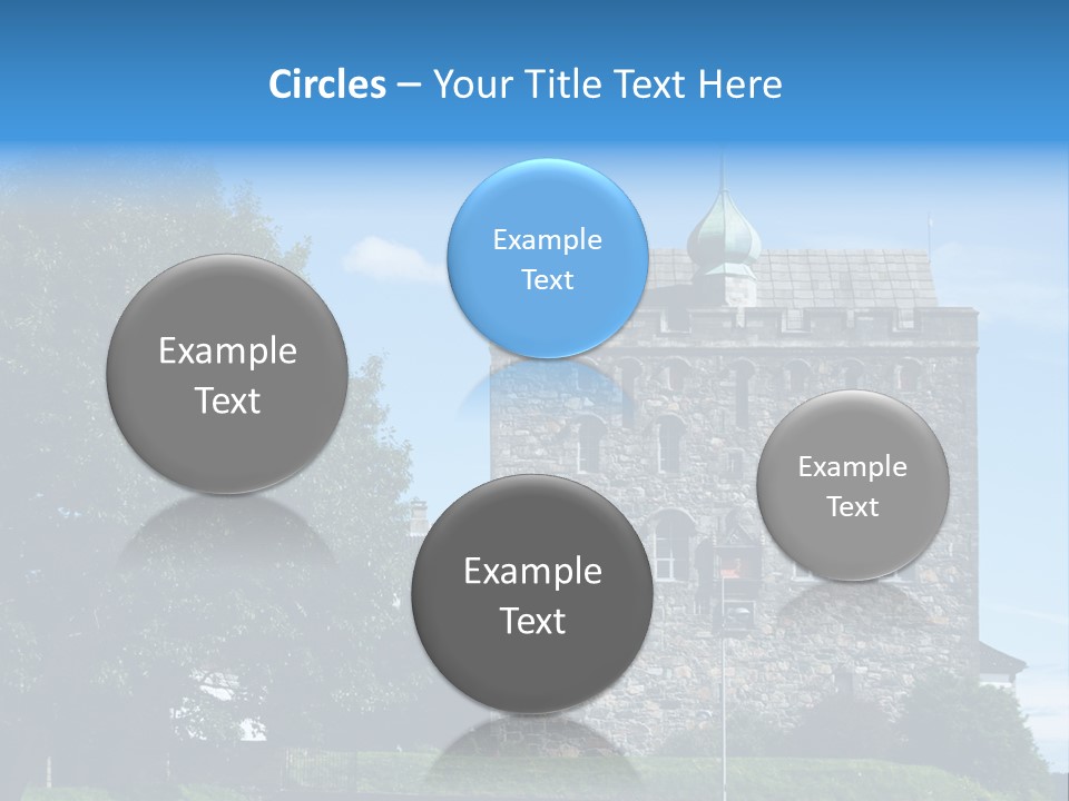 House Cooling Remote PowerPoint Template