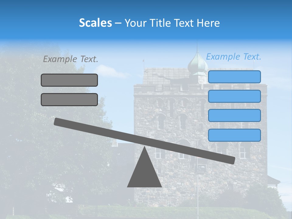 House Cooling Remote PowerPoint Template