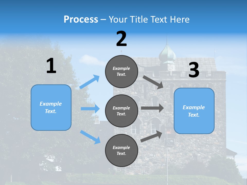 House Cooling Remote PowerPoint Template