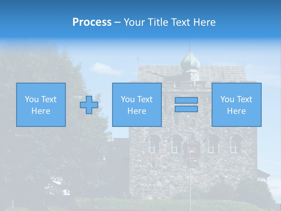 House Cooling Remote PowerPoint Template