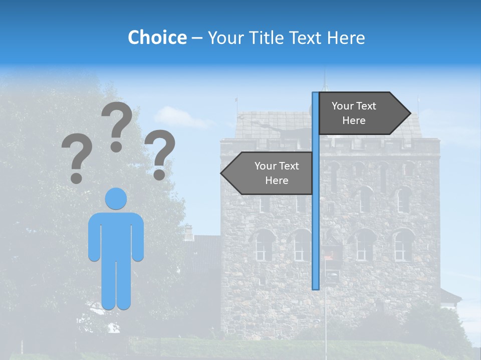 House Cooling Remote PowerPoint Template