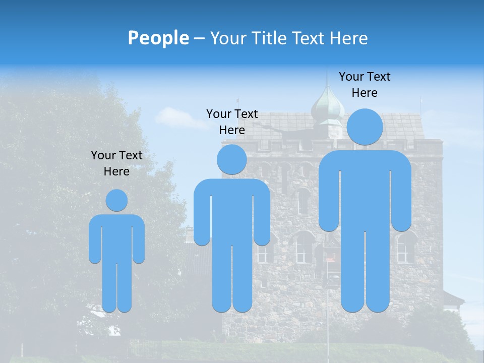 House Cooling Remote PowerPoint Template