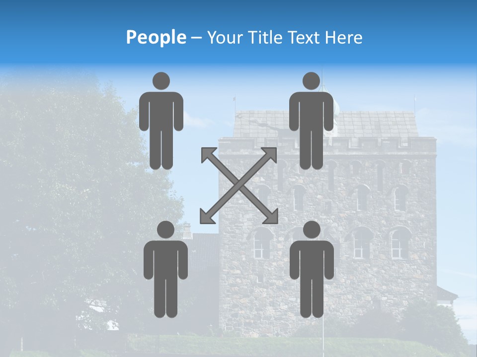 House Cooling Remote PowerPoint Template