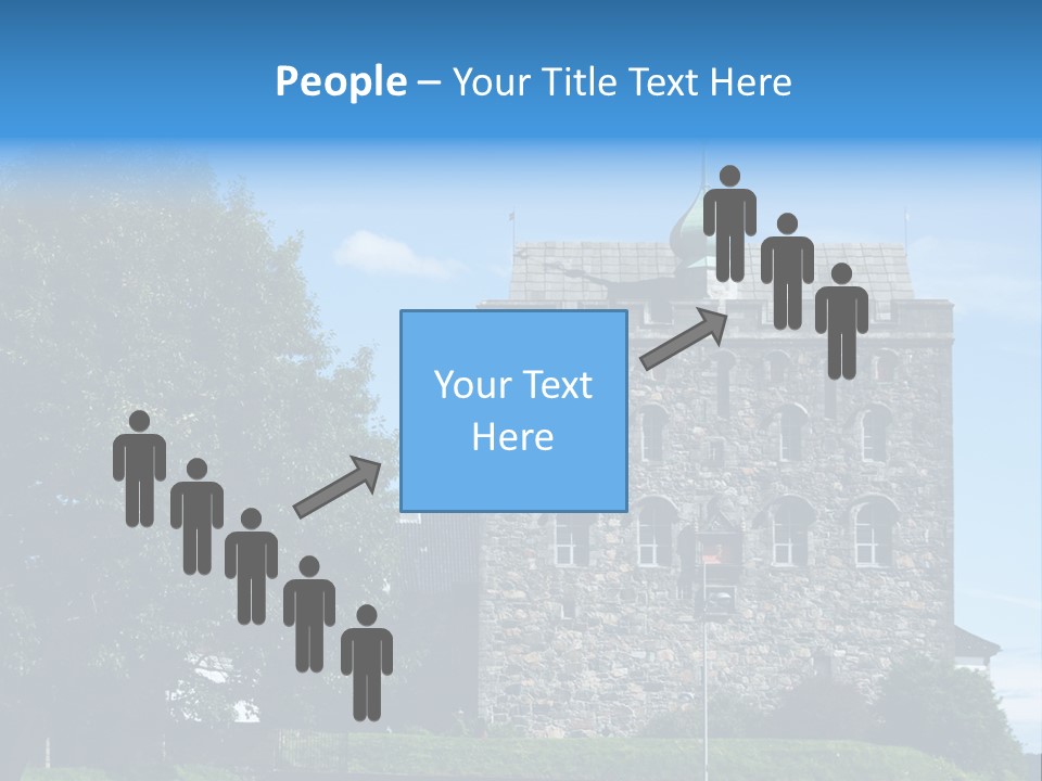 House Cooling Remote PowerPoint Template