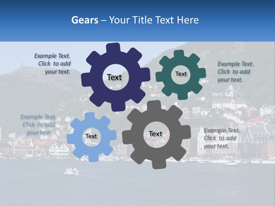 Temperature Cooling Equipment PowerPoint Template