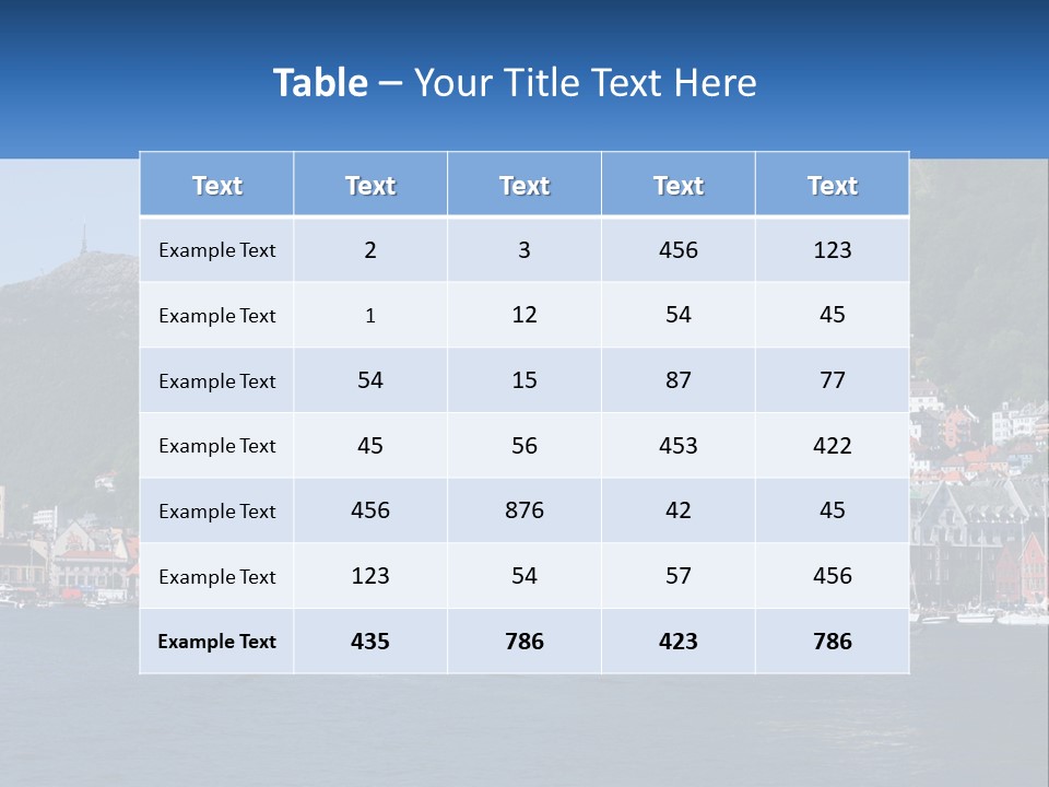 Temperature Cooling Equipment PowerPoint Template