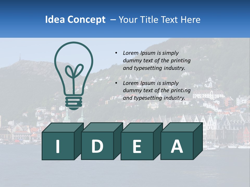 Temperature Cooling Equipment PowerPoint Template
