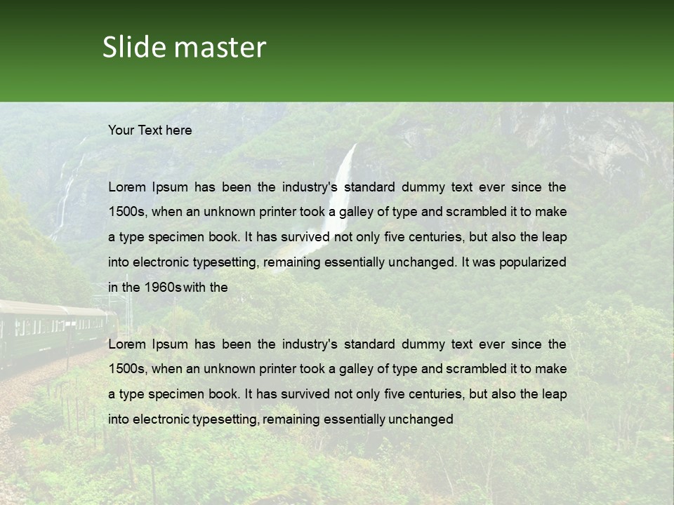 Energy Climate Switch PowerPoint Template