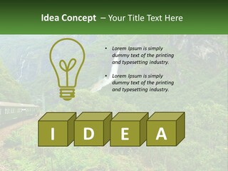 Energy Climate Switch PowerPoint Template