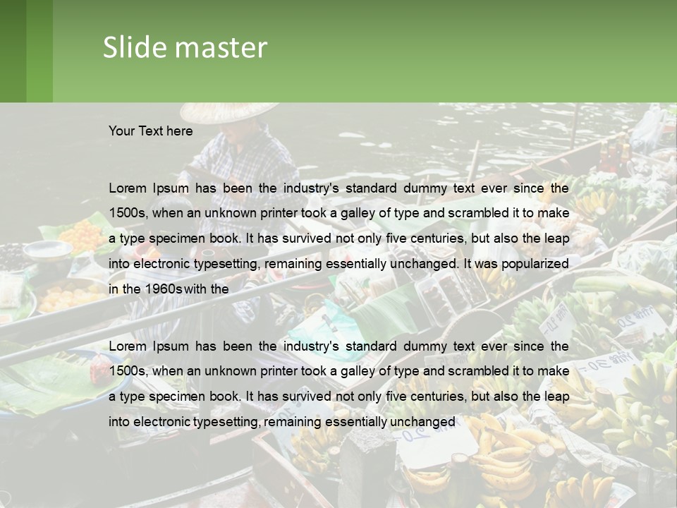 Conditioner Switch White PowerPoint Template