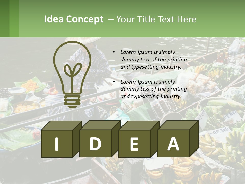 Conditioner Switch White PowerPoint Template