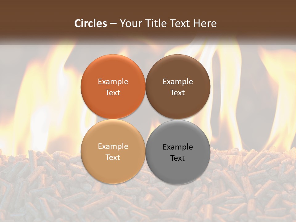 Electricity Cool Air PowerPoint Template