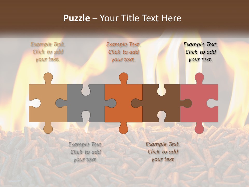 Electricity Cool Air PowerPoint Template