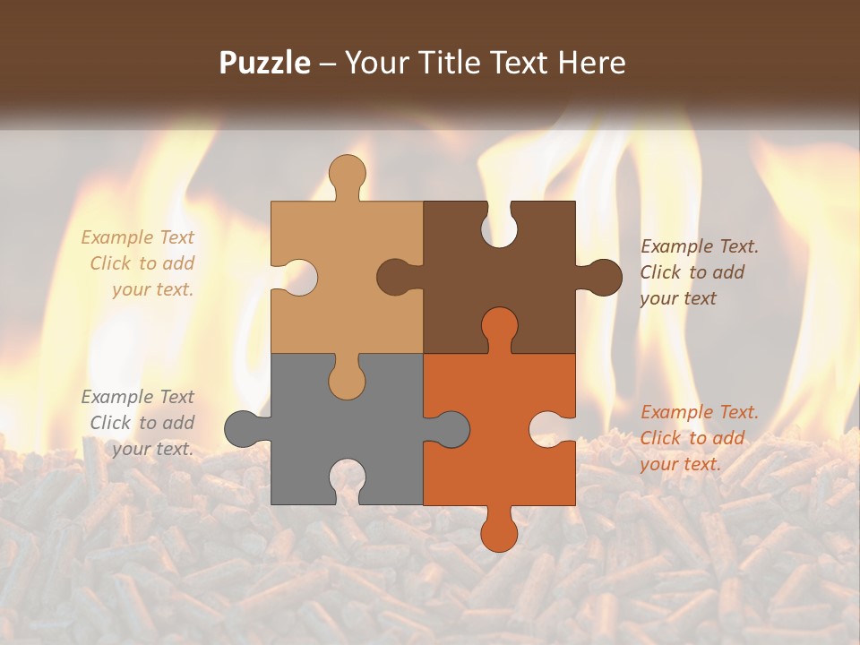 Electricity Cool Air PowerPoint Template