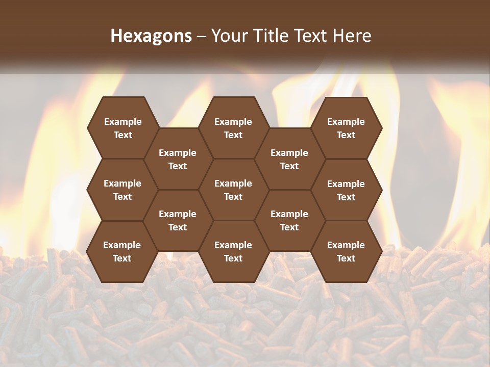 Electricity Cool Air PowerPoint Template