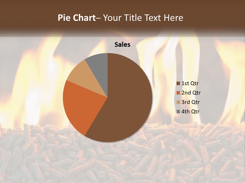 Electricity Cool Air PowerPoint Template