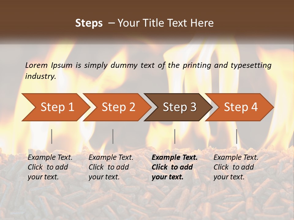 Electricity Cool Air PowerPoint Template