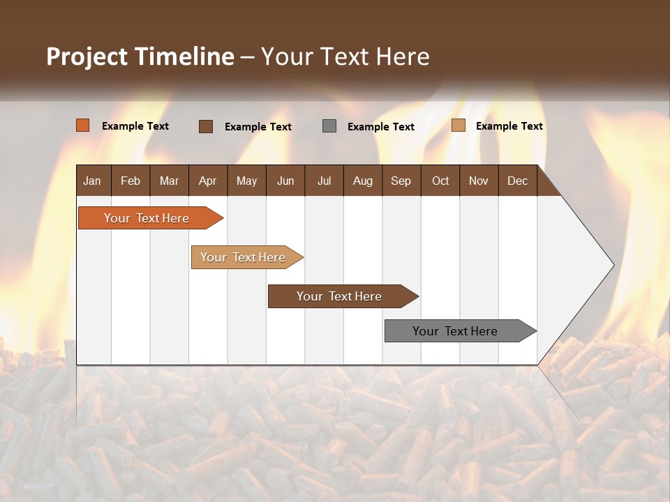 Electricity Cool Air PowerPoint Template
