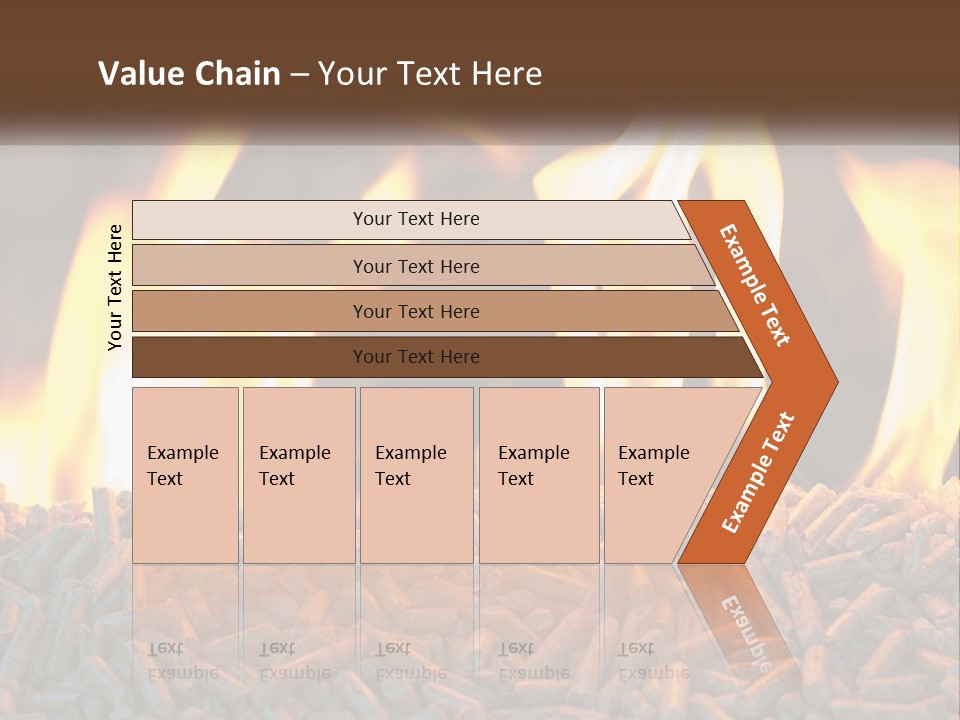 Electricity Cool Air PowerPoint Template