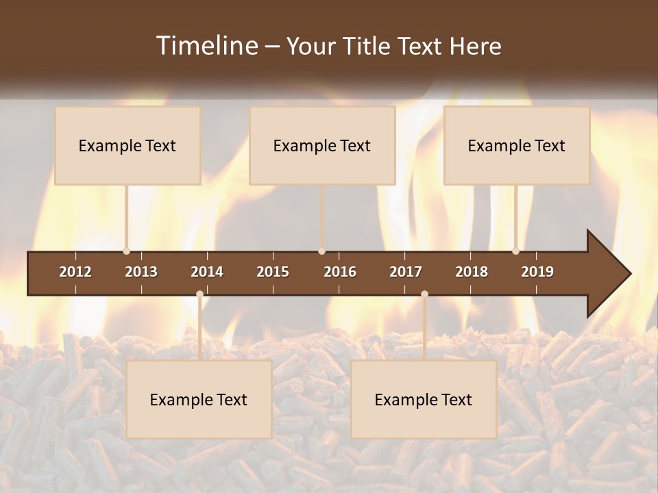 Electricity Cool Air PowerPoint Template
