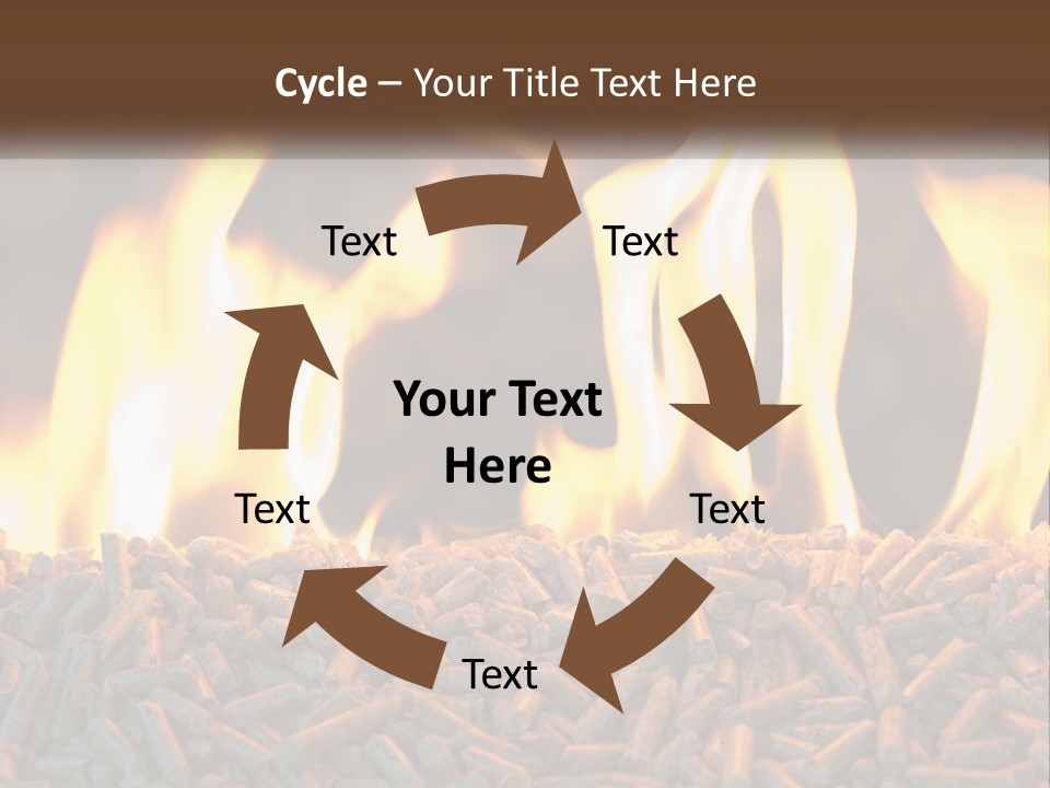 Electricity Cool Air PowerPoint Template