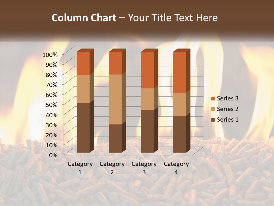 Electricity Cool Air PowerPoint Template