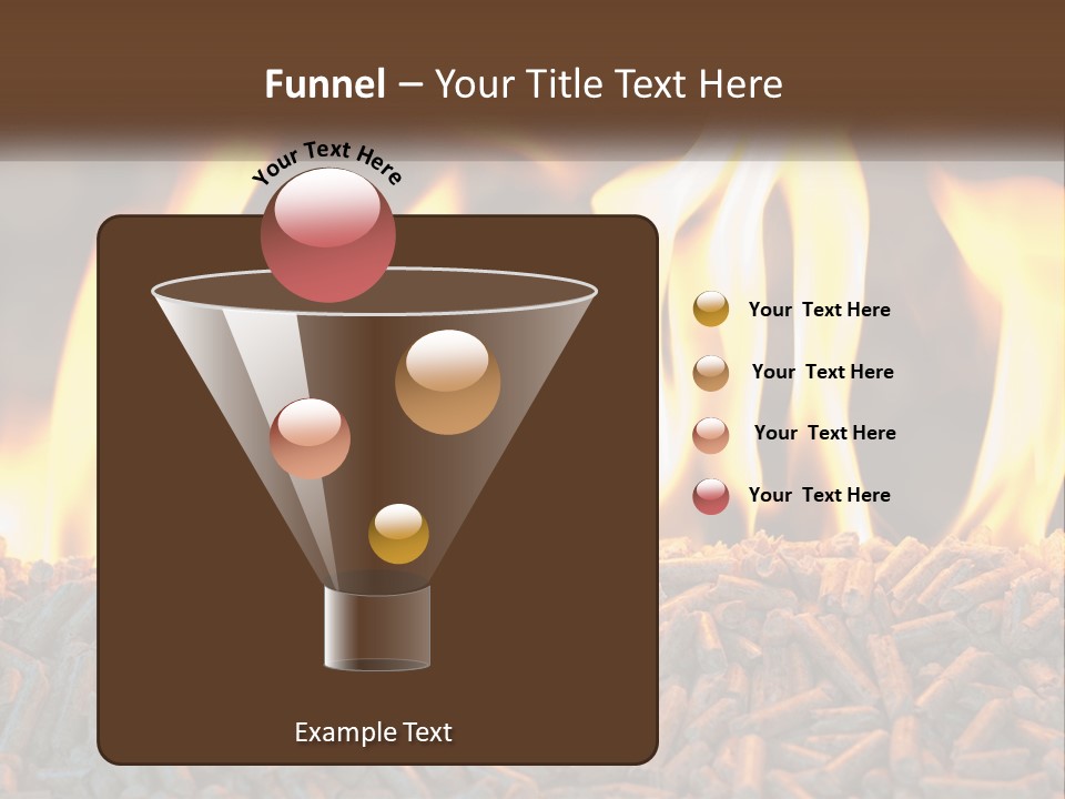 Electricity Cool Air PowerPoint Template