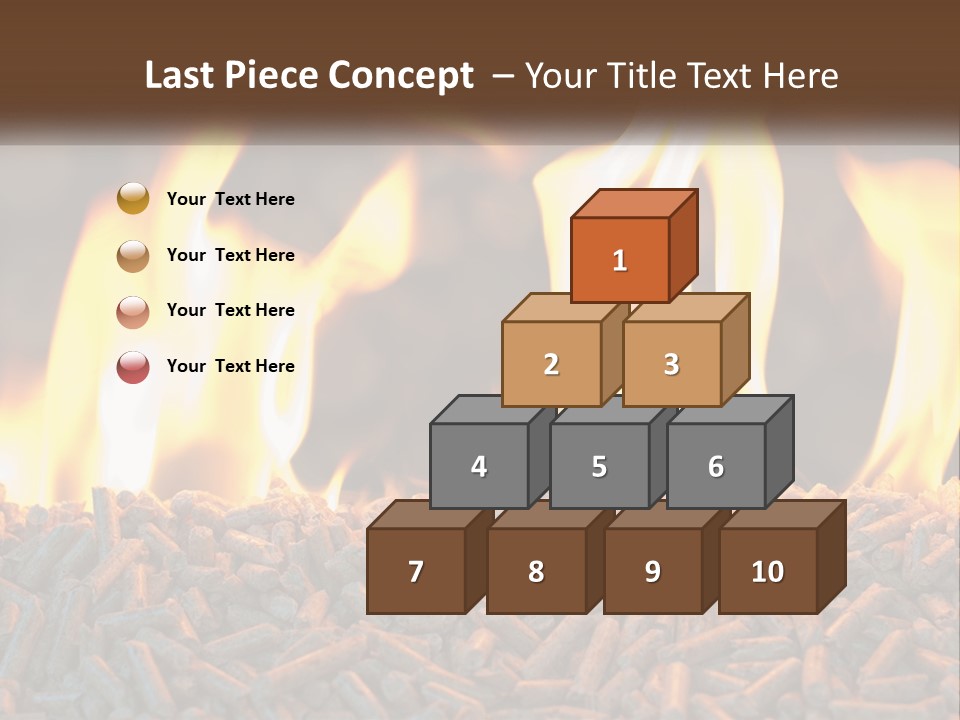 Electricity Cool Air PowerPoint Template